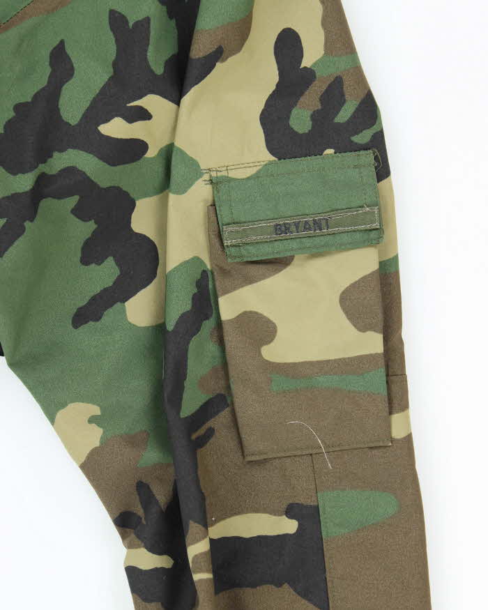 00s Vintage US Army Gore-Tex Woodland Camo Parka - X-Large - Image 4