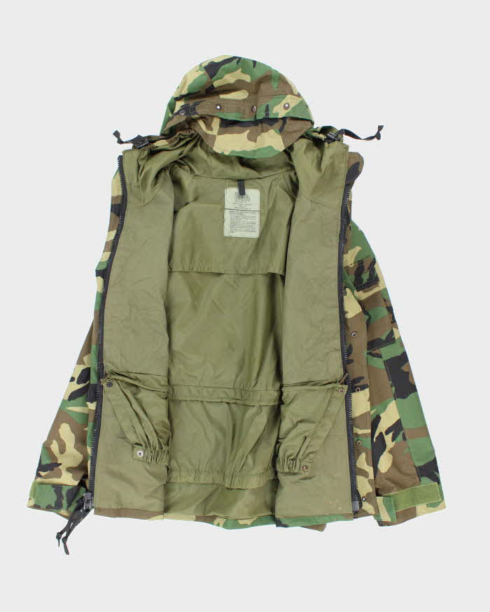00s Vintage US Army Gore-Tex Woodland Camo Parka - X-Large - Image 6