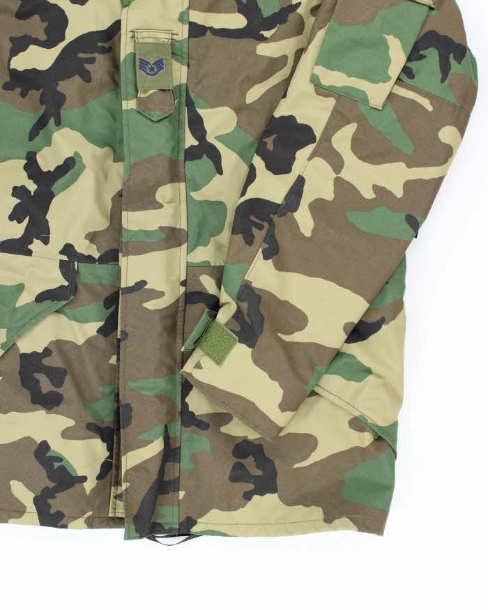 00s Vintage US Army Gore-Tex Woodland Camo Parka - X-Large - Image 4
