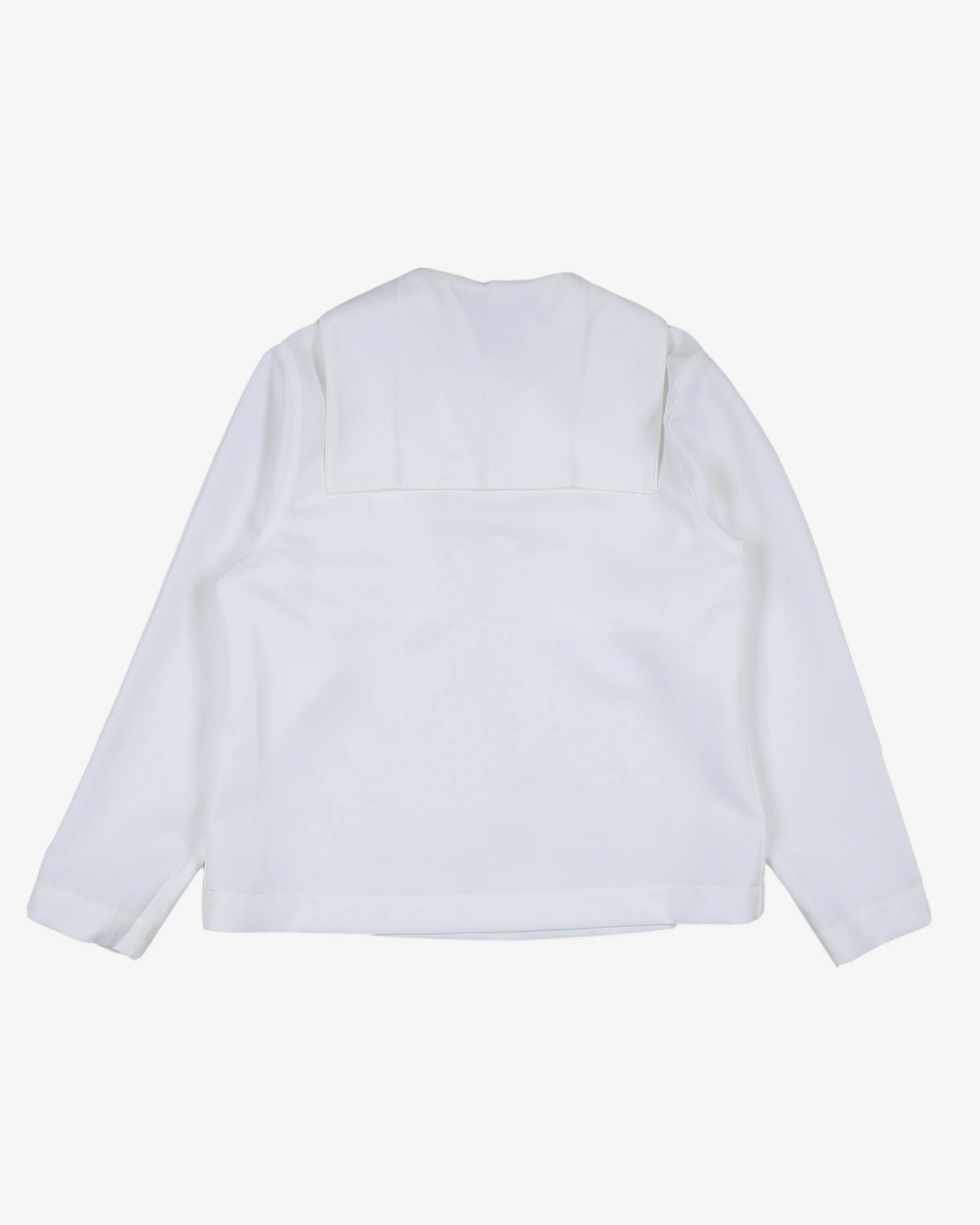 2005 US NAVY White Poly/WOOL CRACKERJACK JUMPER - Medium - Image 5