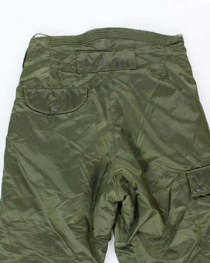 60s Vintage US Navy A-1 Insulated Deck Trousers -32x29 - Image 4