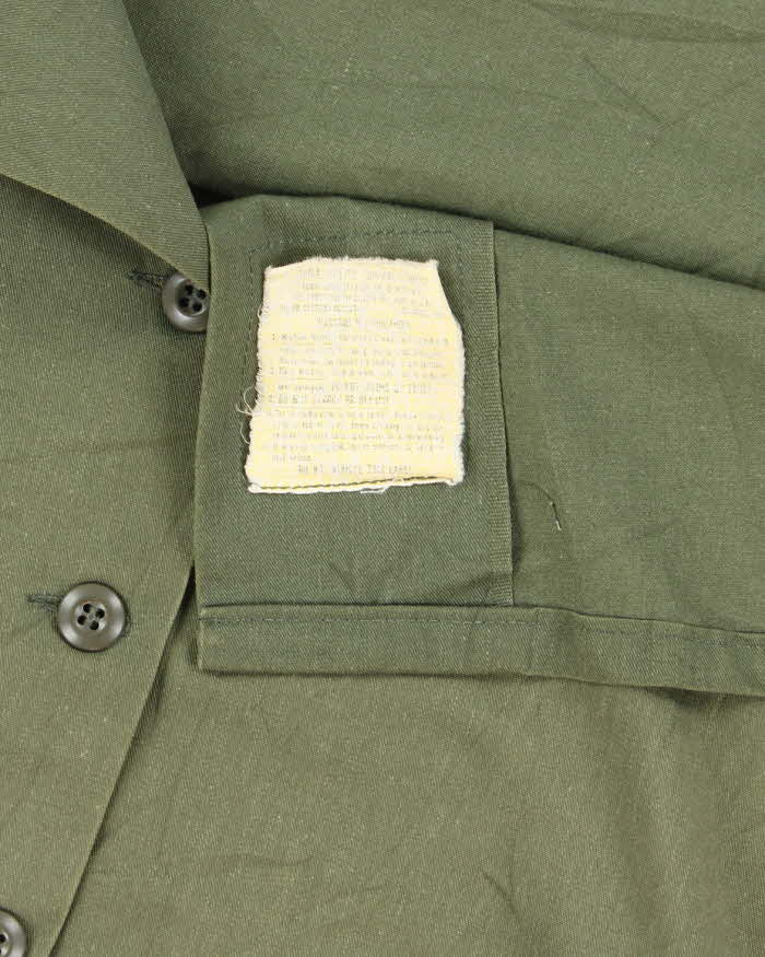 70s Vintage US Army Dura-Press Utility Shirt - Large - Image 5