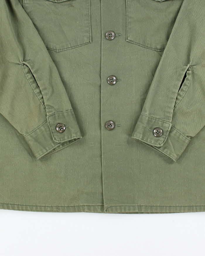 70s Vintage US Army Dura-Press Utility Shirt - Medium - Image 4