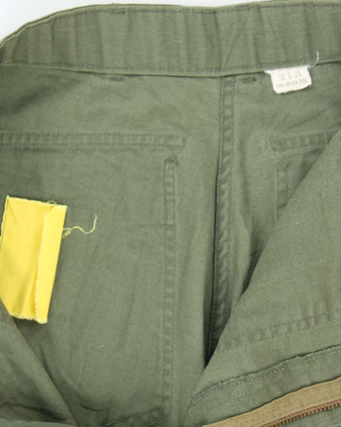 70s Vintage US Army Dura-Press Utility Trousers - 28x28 - Image 5