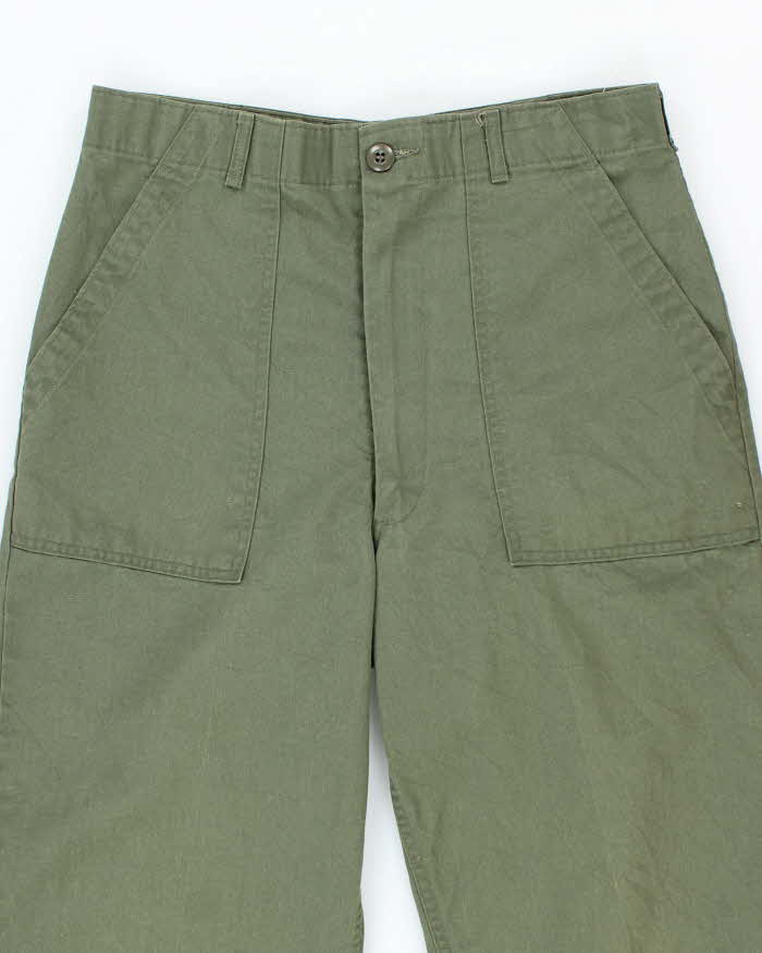 70s Vintage US Army Dura-Press Utility Trousers - 30x31 - Image 3