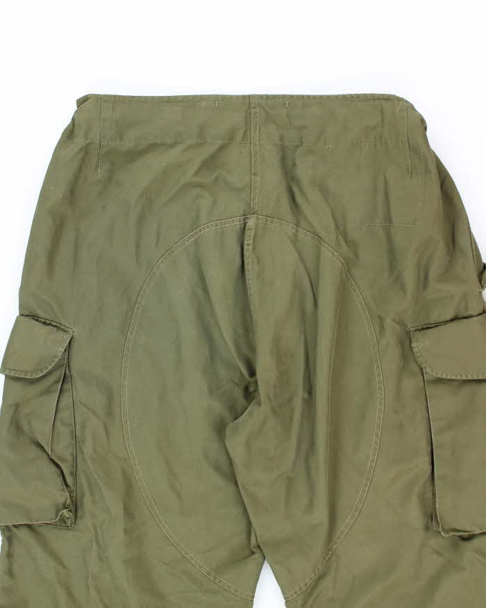 80s Vintage Canadian Army Cold Weather Trousers Shell - 41x30 - Image 4