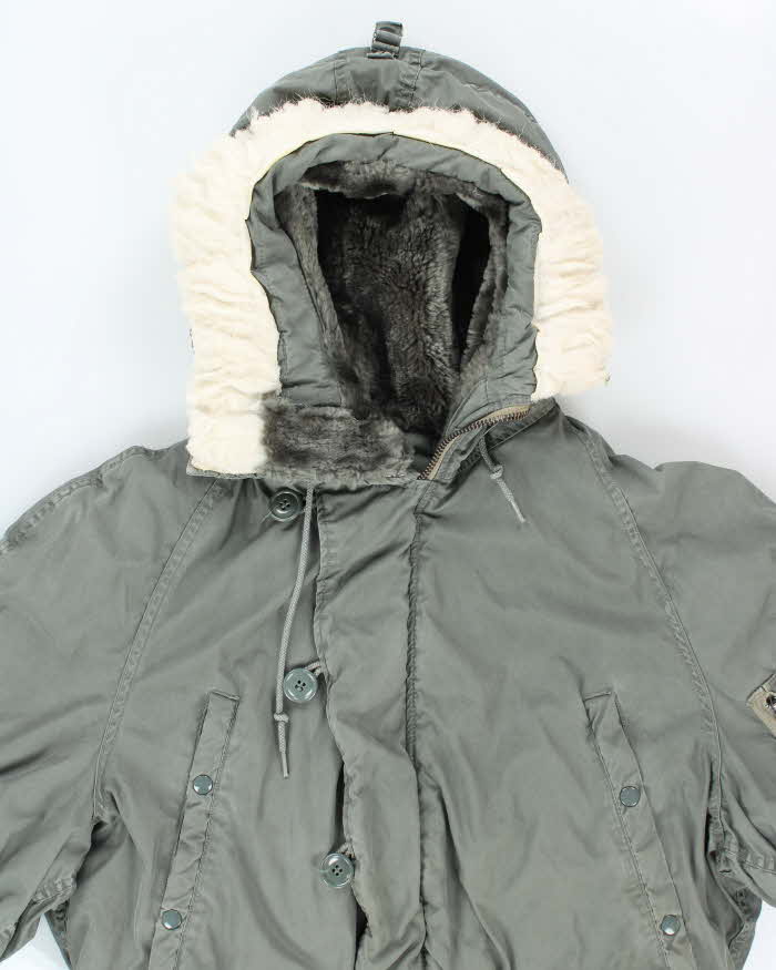 80s Vintage US Air Force N-3B Parka - X-Large - Image 3