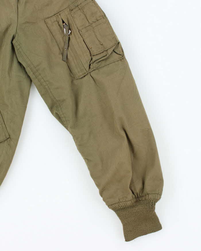 80s Vintage US Army Lightweight Flyers Jacket - X-Large - Image 4