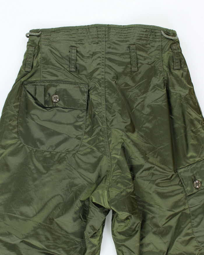 80s Vintage US Navy A-1 Insulated Deck Trousers - 30x30 - Image 4