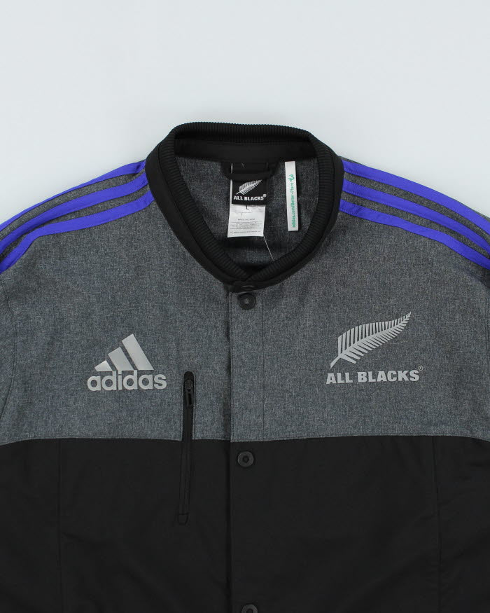 Adidas All Blacks Rugby 2014 Anthem Track Jacket - L - Image 3