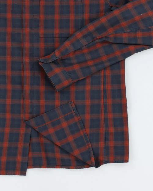 Arc'teryx Lightweight Snap Button Plaid Shirt - L - Image 4
