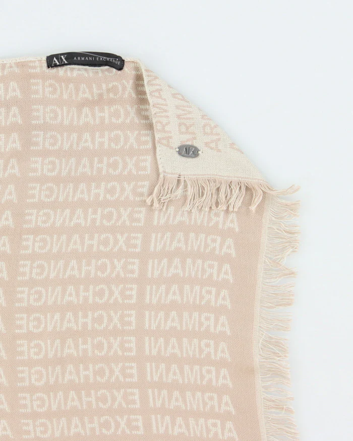 Armani Exchange Monogram Scarf - Image 4