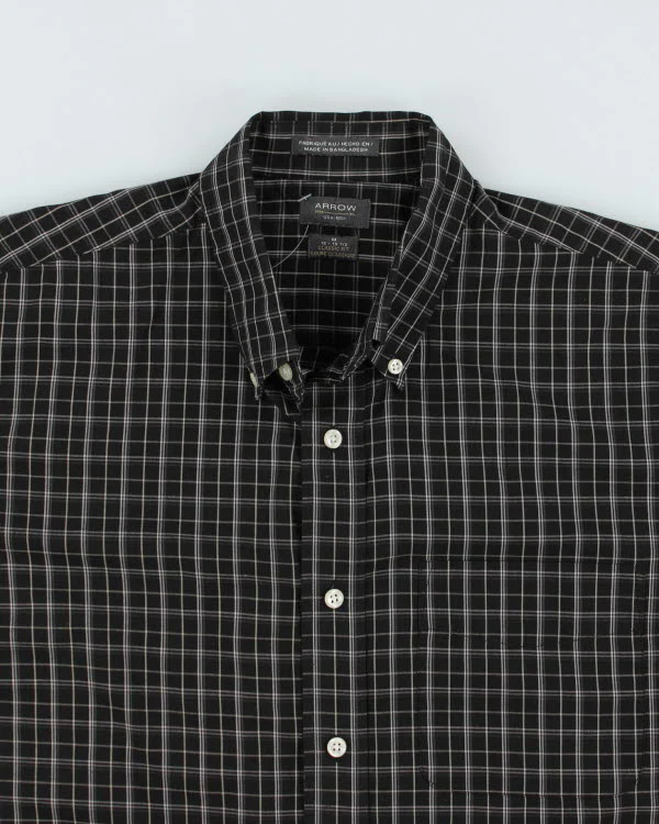 Arrow Black Check Shirt - M - Image 3