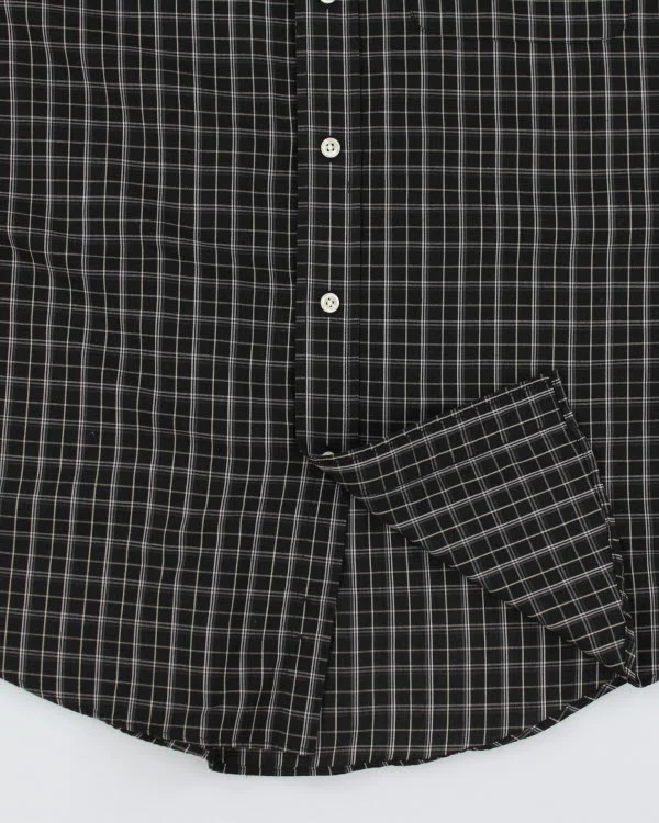 Arrow Black Check Shirt - M - Image 4
