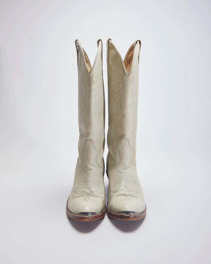 Boulet Cowboy Boots - UK4 - Image 3