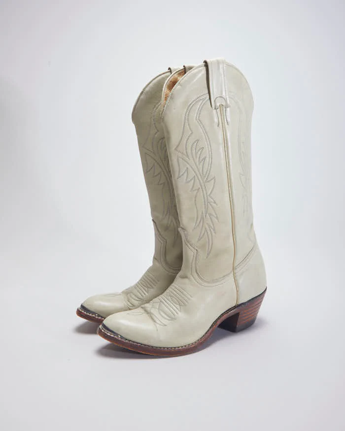 Boulet Cowboy Boots - UK4 - Image 5