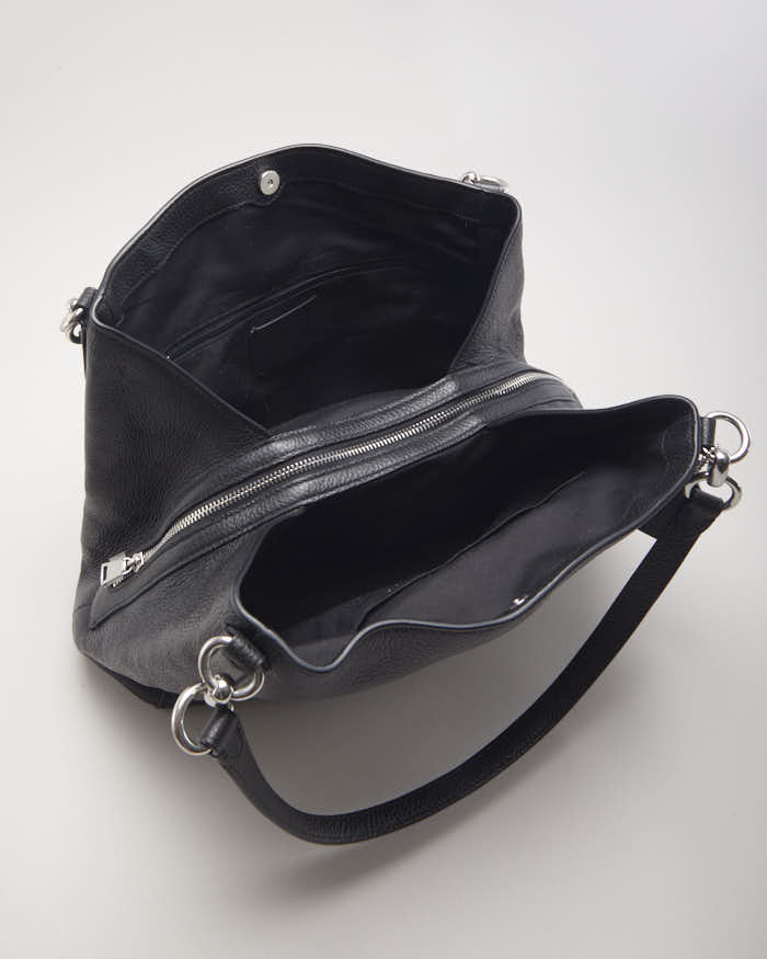 Coach Black Leather Shoulder Bag - Image 5