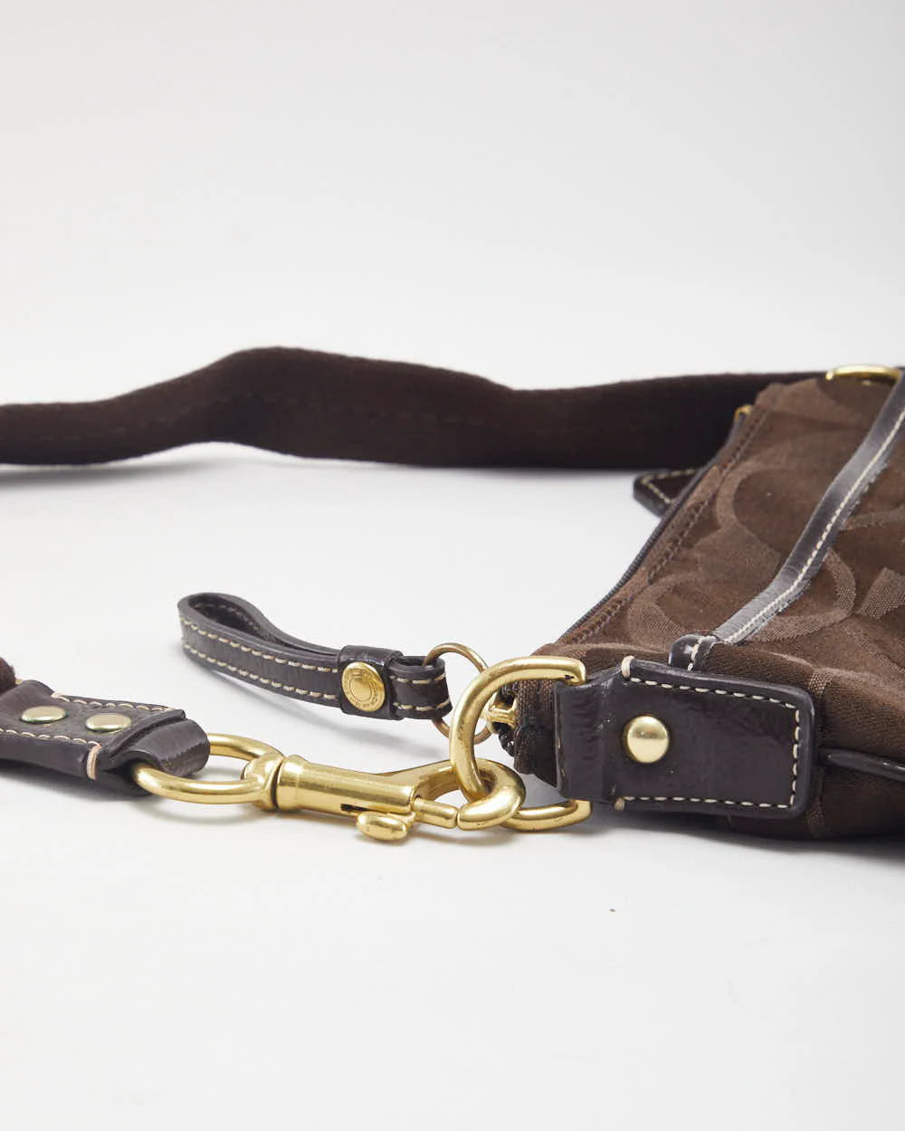 Coach Brown Cross-body Bag - Image 4