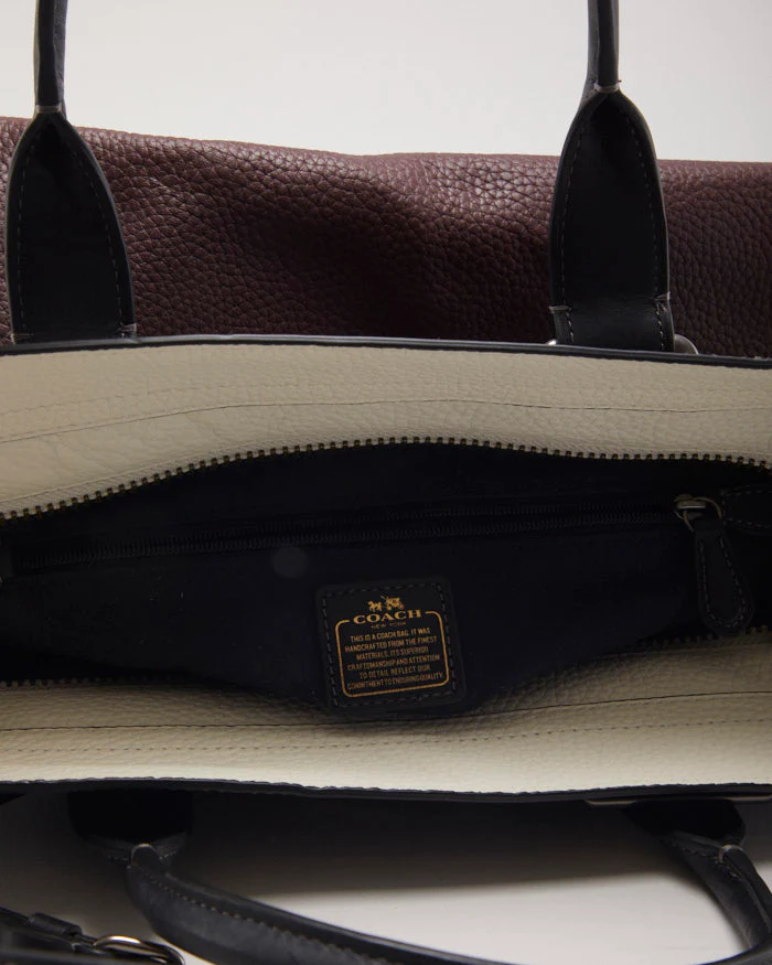 Coach Colour Block Pebble Swagger Bag - Image 4