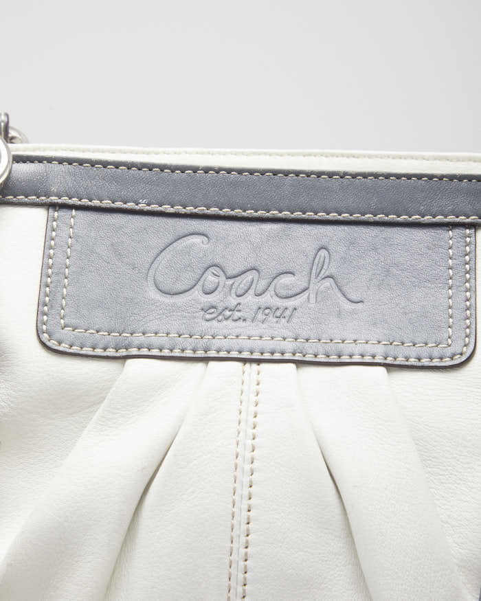 Coach White & Grey Tote Bag - Image 3