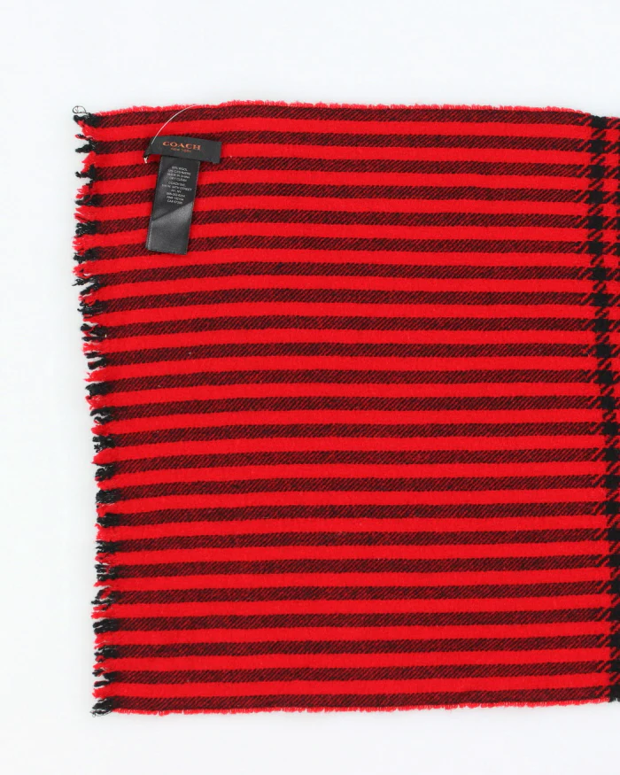 Coach Wool & Cashmere Scarf - Image 3