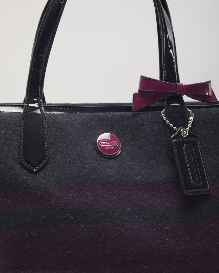 Coach Wool Tote Bag - Image 3