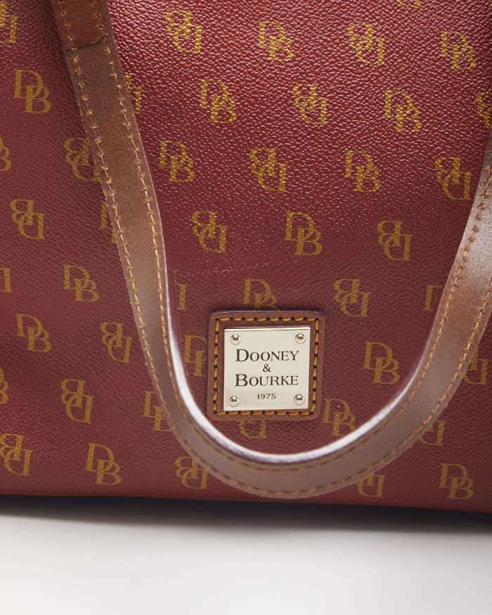 Dooney & Bourke Red Tote Bag - Image 4