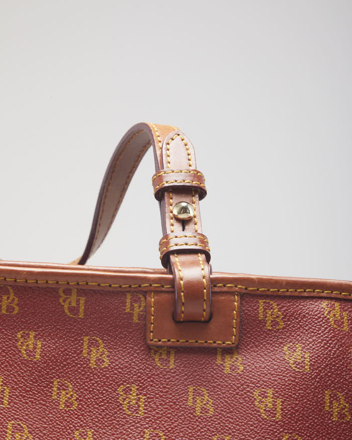 Dooney & Bourke Red Tote Bag - Image 5