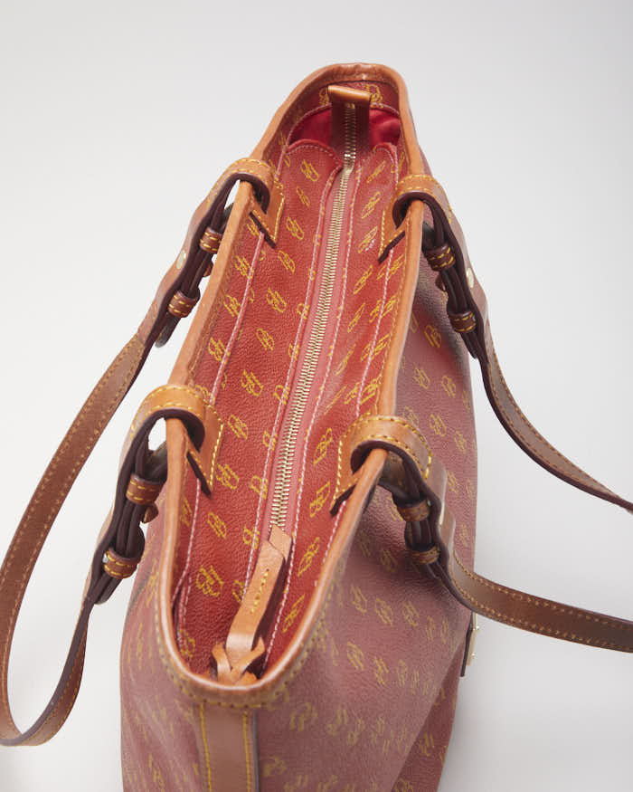Dooney & Bourke Red Tote Bag - Image 6