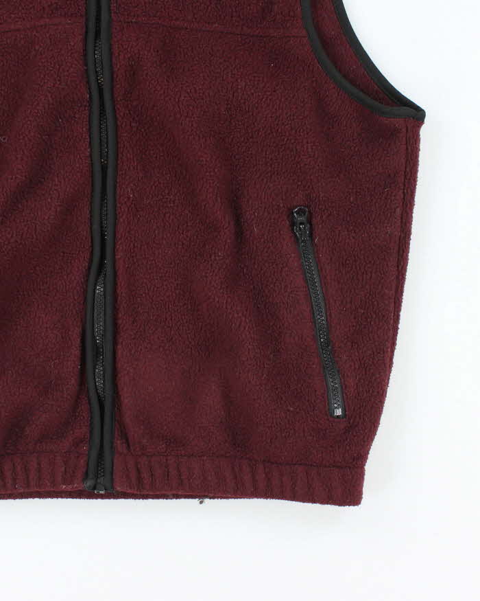 Eddie Bauer Red Sleeveless Fleece - S - Image 4