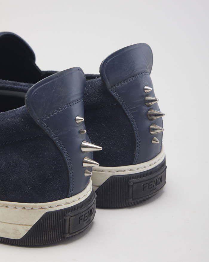 Fendi Monster 3D Eyes Slip-On Trainers - UK 8 - Image 8