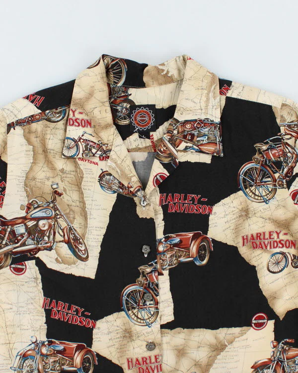 Harley Davidson Women's Shirt - L - Image 3
