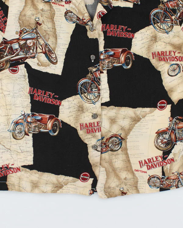 Harley Davidson Women's Shirt - L - Image 4