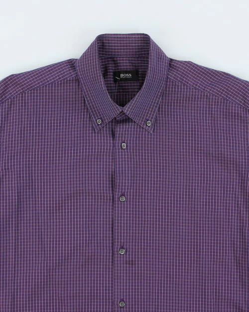 Hugo Boss Check Shirt - L - Image 3