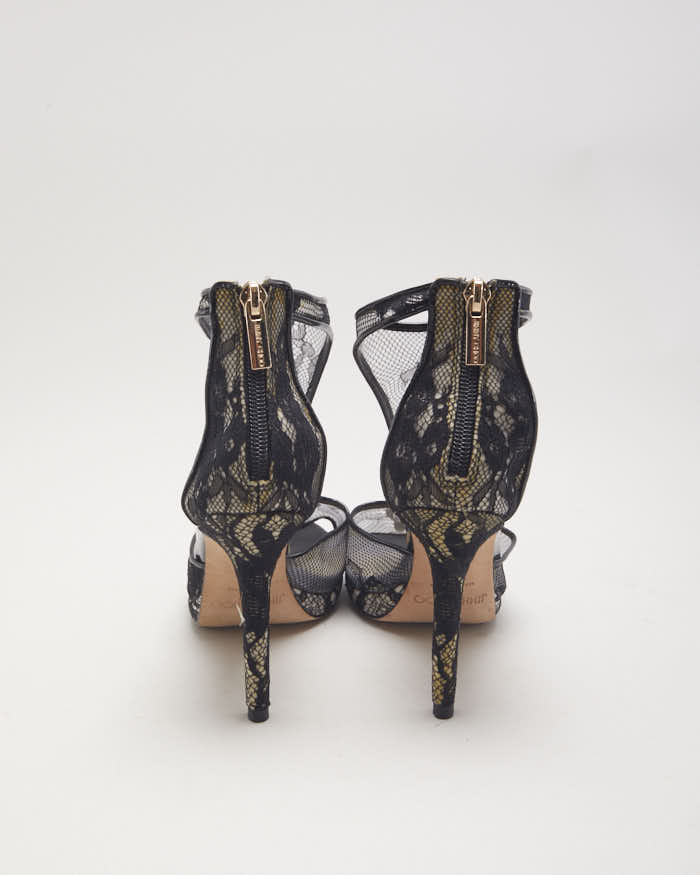 Jimmy Choo Lace Heel - UK2 - Image 4
