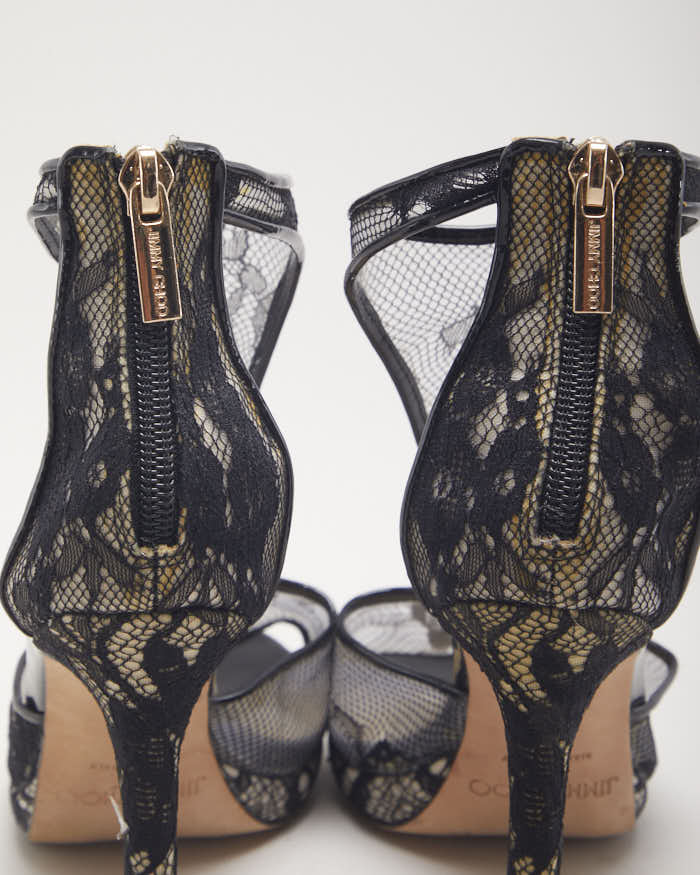 Jimmy Choo Lace Heel - UK2 - Image 5