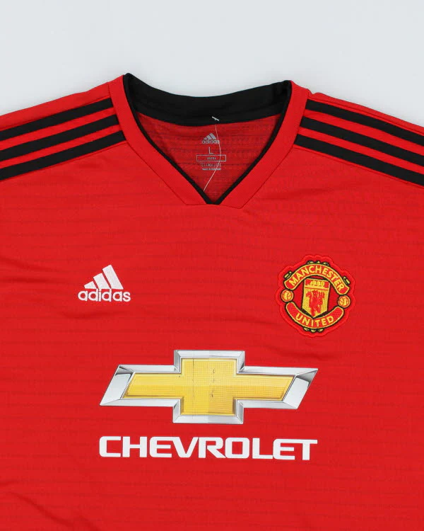 Manchester United Football Home Shirt - L - Image 3