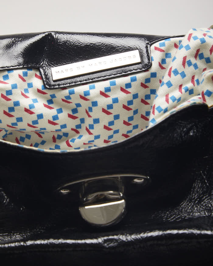 Marc Jacobs Patent Leather Black Bag Handbag - Image 5