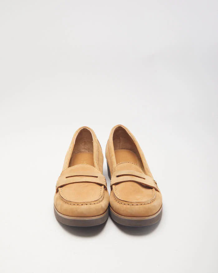 Ralph Lauren Brown Suede Loafers - UK4 - Image 3