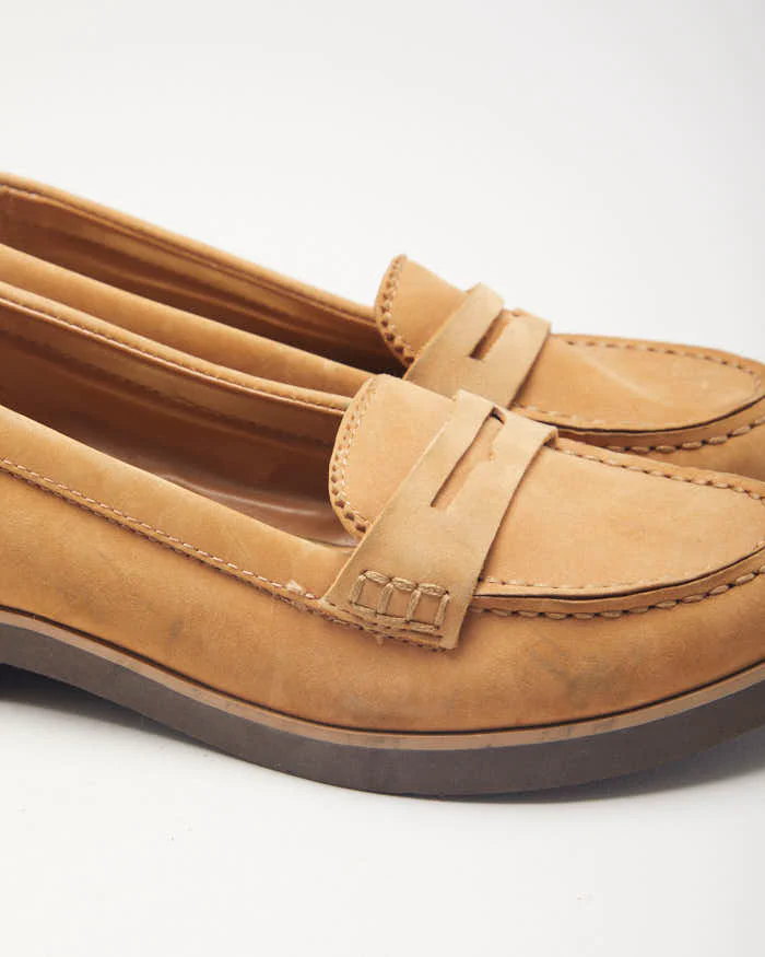 Ralph Lauren Brown Suede Loafers - UK4 - Image 6