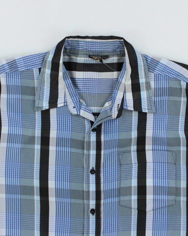 Roadsters Originals Blue Check Shirt - XL - Image 3