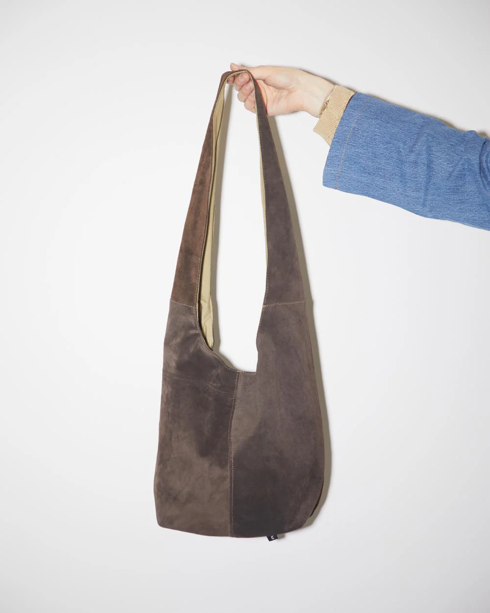 Rokit Originals Rework Stevie Suede Bag - Image 3