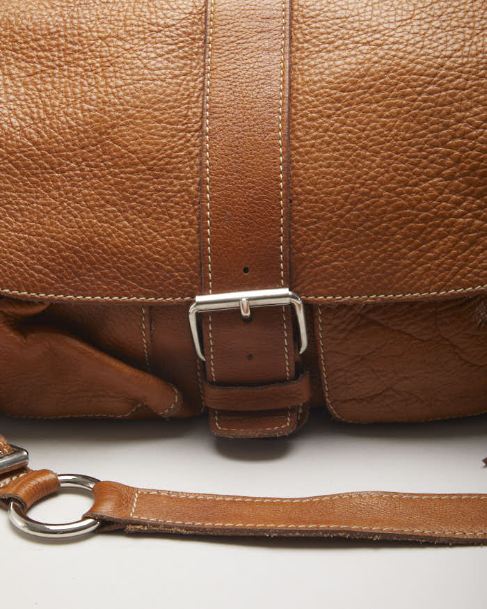 Roots Canadian Leather Brown Handbag - Image 3