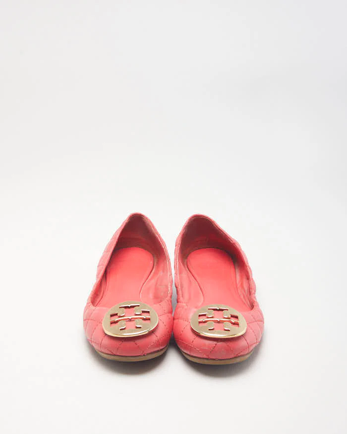 Tory Burch Quilted Ballet Pumps - UK3 - Image 3