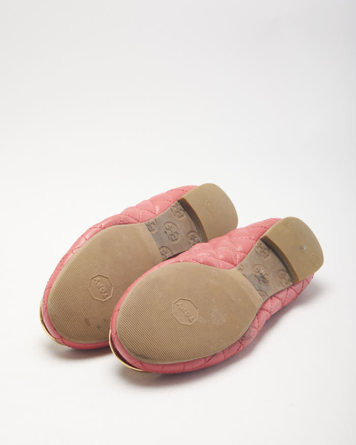 Tory Burch Quilted Ballet Pumps - UK3 - Image 6