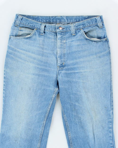 Vintage 1970's GWG Light Wash Jeans - W34 L30 - Image 3