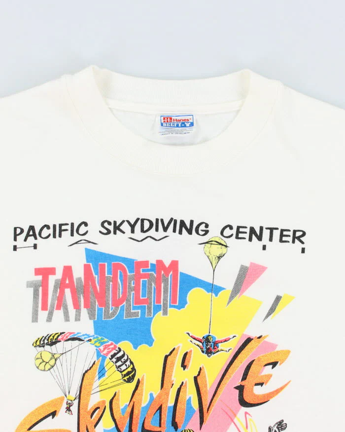 Vintage 1995 Skydiving Tandem T-Shirt - M - Image 3