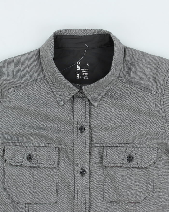 Vintage 2000's Arcteryx Heavyweight Flannel Shirt - L - Image 3