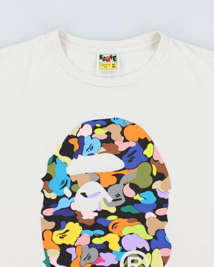 Vintage 2000's Bape Ape Logo T-Shirt - XL - Image 3