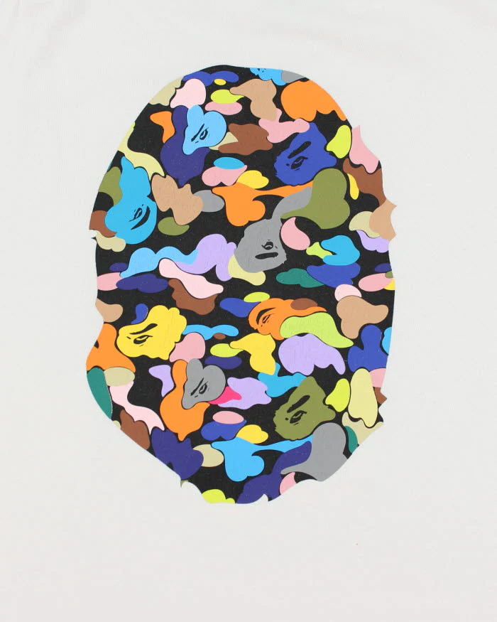 Vintage 2000's Bape Ape Logo T-Shirt - XL - Image 4